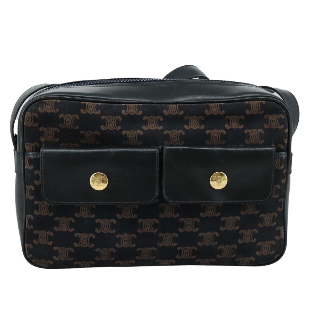 Celine Flap Shoulder Canvas